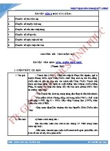 Chuyên đề ôn tập Ngữ văn Lớp 9 - Học kỳ II - Thiên Hương